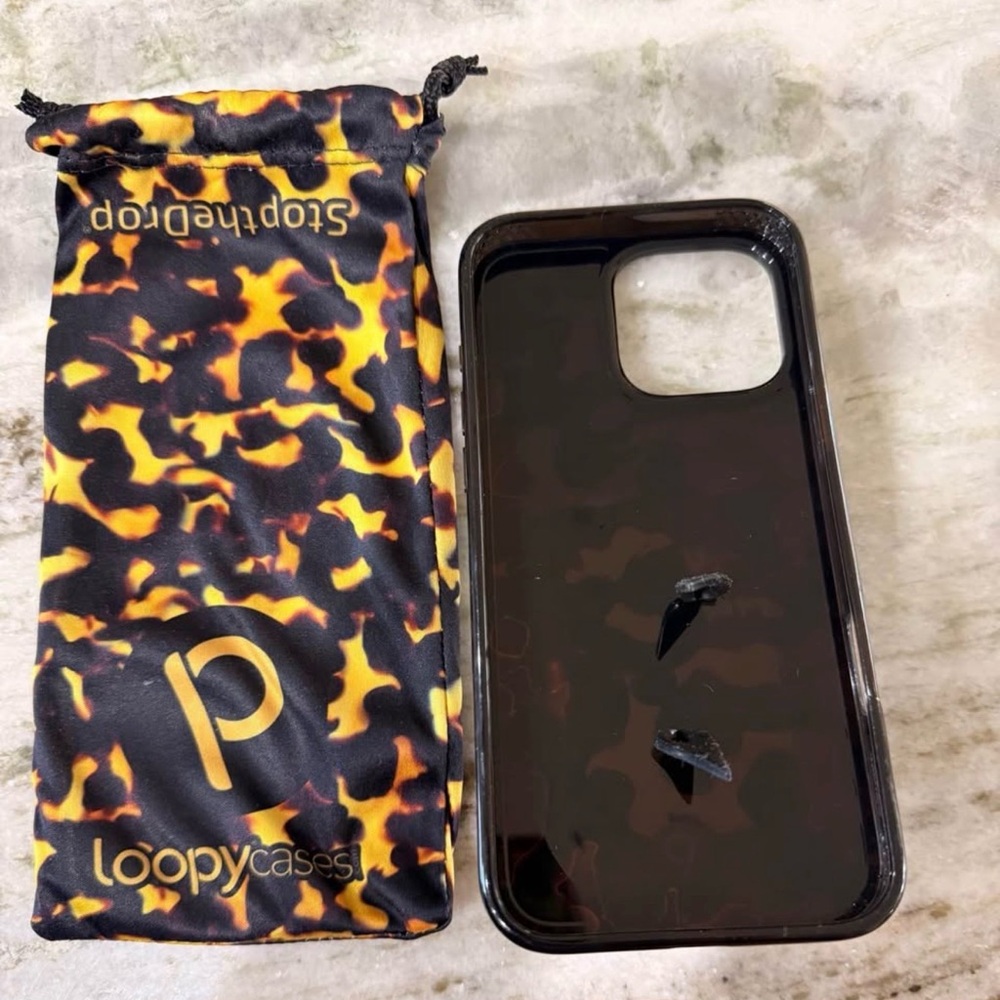 Loopy Case Tortoise Shell Phone Case - Picture 2 of 2